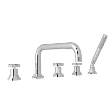 Rohl Campo 5-Hole Deck-mount Tub Filler A3314IWAPC ROHL