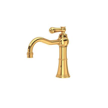 Perrin & Rowe Georgian Era Single Handle Bathroom Faucet - English Gold  U.GA01D1EG Perrin & Rowe