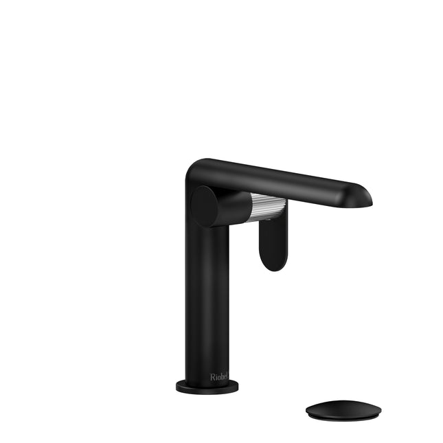 702 Riobel Ciclo Collection Single hole lavatory faucet Black/Chrome Riobel