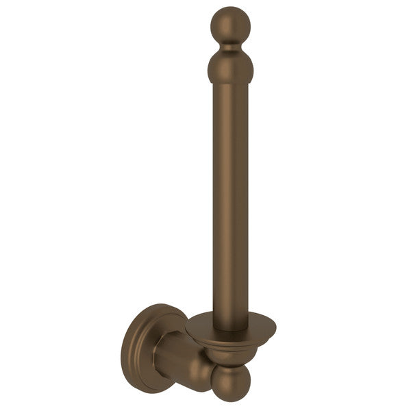 Perrin & Rowe Edwardian Wall Mount Spare Toilet Paper Holder - English Bronze  U.6947EB Perrin & Rowe