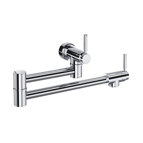 Perrin & Rowe Holborn Pot Filler - Polished Chrome U.4899LS-APC-2 Perrin & Rowe