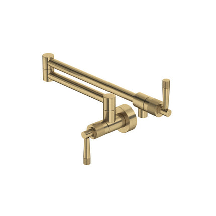 Rohl Graceline Pot Filler - Antique Gold | Model Number: MB62W1LMAG MB62W1LMAG ROHL