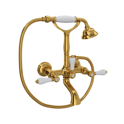 Rohl Exposed Wall-mount Tub Filler A1401LPULB ROHL