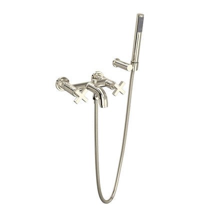 Rohl Lombardia Exposed Wall-mount Tub Filler A2202XMPN ROHL