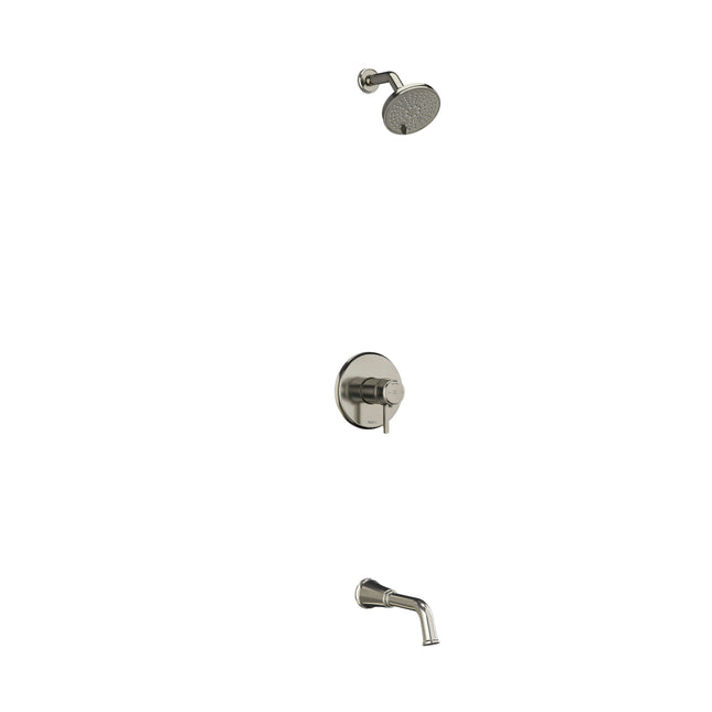 1539 Riobel Momenti Collection Shower Kit 4744 Brushed Nickel Riobel