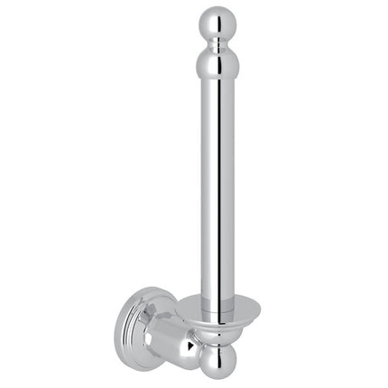 Perrin & Rowe Edwardian Wall Mount Spare Toilet Paper Holder - Polished Chrome  U.6947APC Perrin & Rowe