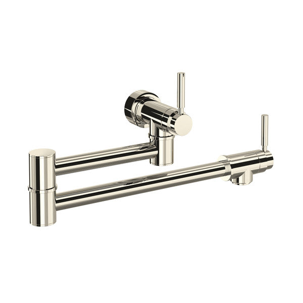 Perrin & Rowe Holborn Pot Filler - Polished Nickel U.4899LS-PN-2 Perrin & Rowe