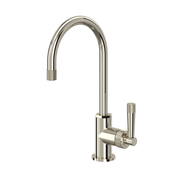 Rohl Graceline Bar And Food Prep Kitchen Faucet With C-Spout - Polished Nickel | Model Number: MB7960LMPN MB7960LMPN ROHL